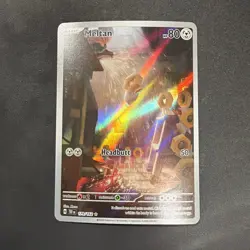 Meltan 179/162 Temporal Forces Illustration Rare Pokemon Card Full Art Secret - Image 1