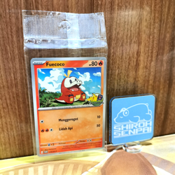 FUECOCO FIRST CLASS KELAS PERTAMA PROMO CARD 054/SV-P POKEMON TCG INDONESIA - Image 1