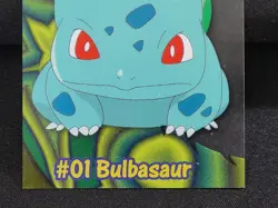 2000 TOPPS Pokemon #01 Bulbasaur PC2 TV Animation CLEAR see-through Card LP - Image 4