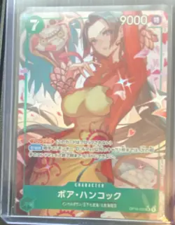 Op 16 JP Bandai One Piece Card Game Boa Hancock OP07-038 Anime 25th Alt Art Foil - Image 1