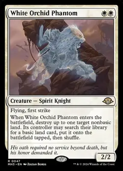 White Orchid Phantom x1 1x Modern Horizons 3 NM MTG - Image 1
