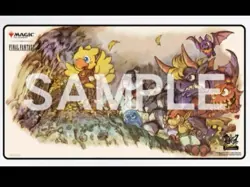 MTG Great War Festival Playmat Final Fantasy Chocobo Mystery Dungeon NEW Japan - Image 1