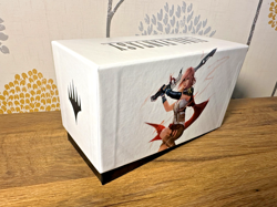 Magic MTG Final Fantasy Play Bundle EMPTY Storage Deck Box White - Image 2