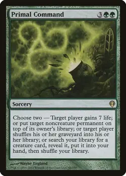 Primal Command Archenemy LP MTG - Image 1