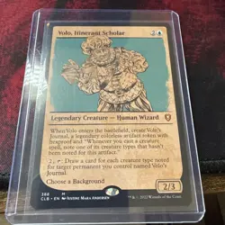 Volo, Itinerant Scholar 388 Mythic Showcase Non Foil Baldurs's Gate MTG NM - Image 1