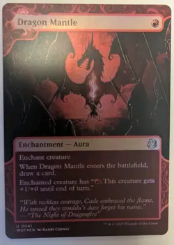 Dragon Mantle Wilds of Eldraine: Enchanting Tales - MTG - Image 1