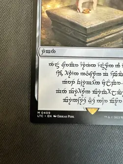 Sol Ring (Dwarven #0409) - MTG Commander: Lord of the Rings NM - Image 4