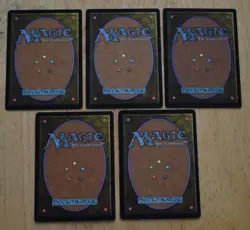 MTG 5x Rare Red Instant CHAOS WARP & REVERBERATE - Image 2