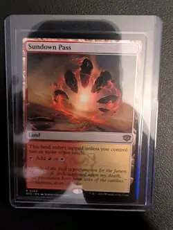 Sundown Pass | 264 | MTG | Secrets of Strixhaven | Normal | - Image 1