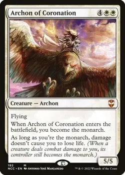 2x Archon of Coronation Streets of New Capenna Commander LP MTG - Image 1