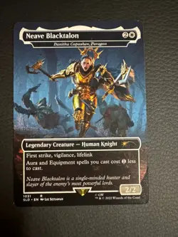 Neave Blacktalon - Danitha Capashen, Paragon (Borderless) Secret Lair Drop... - Image 1