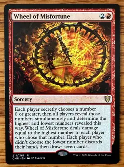 MTG Wheel of Misfortune - Commander Legends, English - Image 1