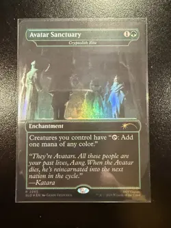Avatar Sanctuary - Cryptolith Rite (Rainbow Foil) Secret Lair Drop Foil - Image 1