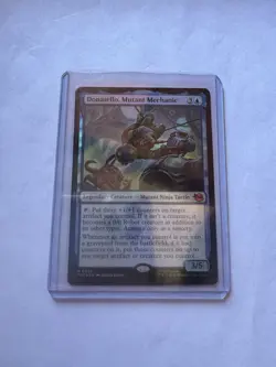 🍕🐢🔥Donatello, Mutant Mechanic - Foil M MTG Teenage Mutant Ninja Turtles NM - Image 1