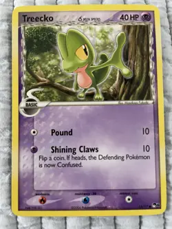 Treecko 15/17 Common POP Series 4 Pokemon Near Mint - Image 1