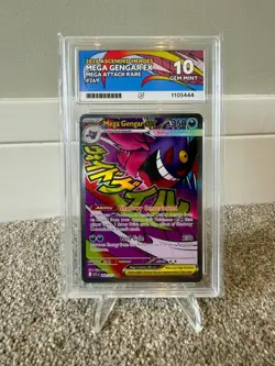 ACE 10 Mega Gengar EX MAR 269/217 Ascended Heroes Pokemon Card Perfect Subs - Image 1