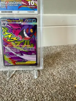 ACE 10 Mega Gengar EX MAR 269/217 Ascended Heroes Pokemon Card Perfect Subs - Image 4