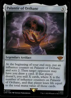 1x Foil Palantir of Orthanc - The Lord of the Rings - MTG - Image 1