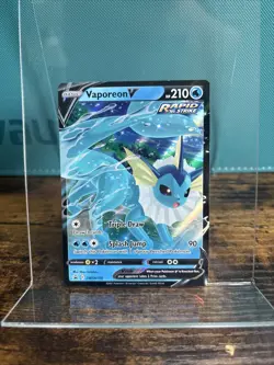 Pokemon TCG Vaporeon V - SWSH150 - SwSh Promos - Image 1