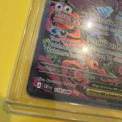 Pokemon Mega Dragalge ex 118/086 Chaos Rising Special Illustration Rare SIR NM - Image 2