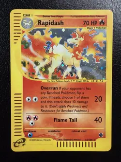 Rapidash - 26/165 - Pokemon Expedition Holo Rare Card LP - Image 1