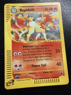 Rapidash - 26/165 - Pokemon Expedition Holo Rare Card LP - Image 5
