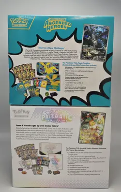 Pokemon TCG: Ascended Heroes ETB & Prismatic Evolutions ETB (SEALED) LOT OF 2 - Image 2