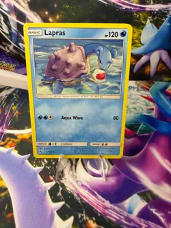 LAPRAS 17/68 HIDDEN FATES Rare Pokemon - Image 1