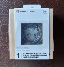 Pokemon Fossil Museum Commemorative Coin: Excavator Pikachu & Tyrantrum - Image 1