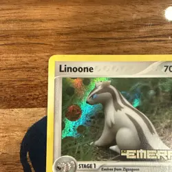 Pokemon EX Emerald Linoone Stamped Reverse Holo 34/106 LP - Image 3