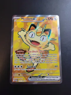 Meowth Ex Full Art 107/088 - Pokemon TCG Perfect Order NM - Image 1