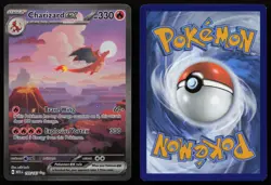 Charizard ex 199/165 Special Illustration Rare 151 Pokemon English NM - Image 3