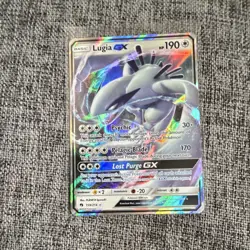 Pokemon Lugia GX 159/214 Lost Thunder Ultra Rare Full Art Holo 190 HP EN 2018 - Image 1
