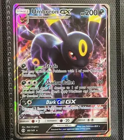 Pokemon TCG Umbreon GX 80/149 SM Base Set Holo - Image 1