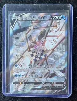 Pokemon Origin Forme Palkia V Full Art Ultra Rare Holo 167/189 - Image 1