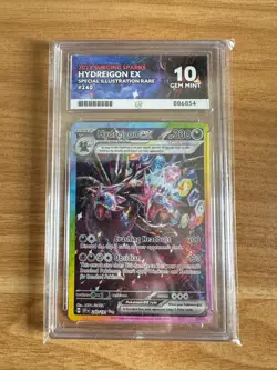 Pokemon TCG Hydreigon Surging Sparks #240/191 SIR ACE 10 - Image 1
