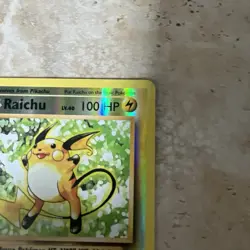 POKEMON RAICHU 36/108 REVERSE HOLO RARE XY EVOLUTIONS - Image 4