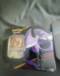 Pokemon Crown Zenith Tin Glarian Articuno Factory Sealed - Image 1