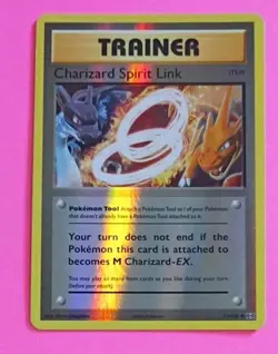 Pokemon TCG Charizard Spirit Link XY Evolutions 75/108 Reverse Holo Uncommon - Image 1