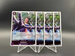 Gedatsu OP15-063 Rare x4 Playset | Adventure on Kami's Island One Piece NM Eng - Image 1