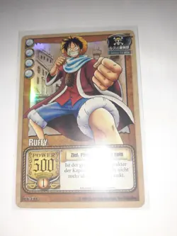 One Piece TCG HOLO Charakterkarte Ruffy LK-C01 - Image 1
