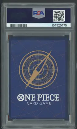 2025 One Piece OP13 ENGLISH 3rd Anniversary Gold #004 Shanks PSA 9 MINT - Image 2