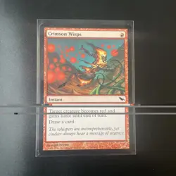 1x CRIMSON WISPS - SHadowmoor - MTG - Magic the Gathering - Image 1