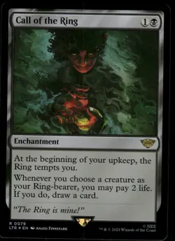 1x Foil Call of the Ring - The Lord of the Rings - NM - MTG - Image 1
