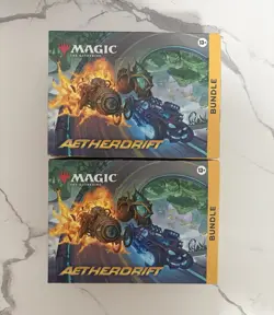 Magic The Gathering: Wizards of the Coast MTG Aetherdrift Bundle Boxes x2 - Image 1