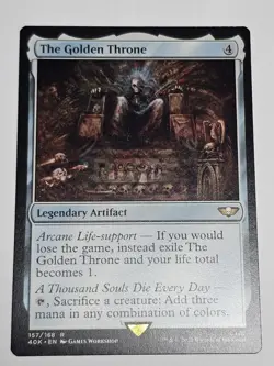 The Golden Throne | NM | 40K | 157/168 | MTG - Image 1