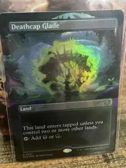 Deathcap Glade (Borderless) Secrets of Strixhaven Foil MTG, Magic The Gathering - Image 1
