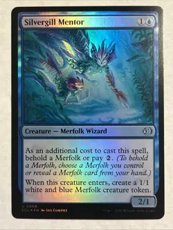Silvergill Mentor Lorwyn Eclipsed Foil - Image 1