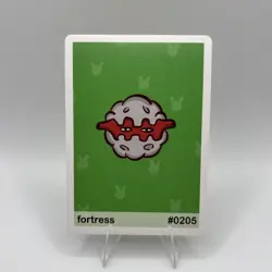 Pookiemoot Gen 2 - Fortress (Forretress) #0205 - Pokemon Fan Art Non TCG - Image 1