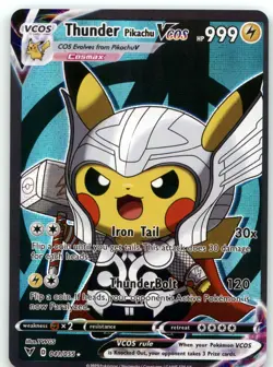 Pokemon Pikachu Poncho Cosplay - Thunder Pikachu VCOS - Fan Art Non TCG - Image 1